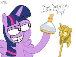 Size: 1024x768 | Tagged: safe, artist:supermaster10, derpibooru import, twilight sparkle, twilight sparkle (alicorn), alicorn, pony, .mov, princess twilight sparkle (episode), season 4, female, flashback potion, mare, rapeface, scepter, solo, twilight scepter