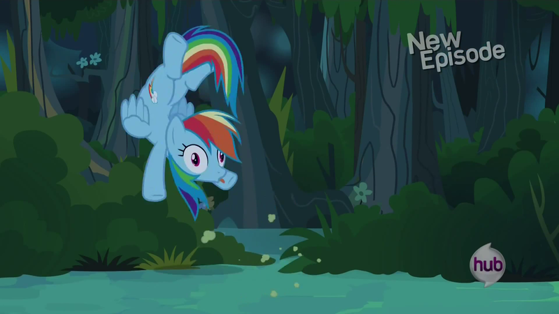 Size: 1920x1080 | Tagged: daring don't, derpibooru import, flying, rainbow dash, safe, screencap, solo