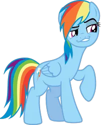 Size: 941x1171 | Tagged: artist:jeatz-axl, daring don't, derpibooru import, faic, rainbow dash, safe, simple background, smug, smugdash, solo, svg, .svg available, transparent background, vector