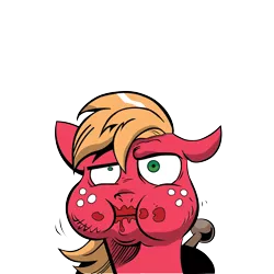 Size: 3000x3000 | Tagged: safe, artist:andypriceart, artist:brunursus, derpibooru import, idw, big macintosh, earth pony, pony, aweeg*, male, simple background, solo, stallion, transparent background, vector