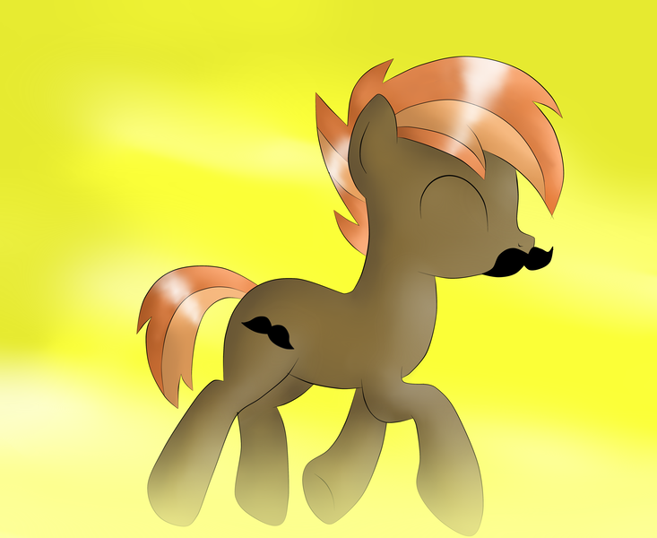 Size: 5500x4500 | Tagged: safe, artist:dbleki, derpibooru import, button mash, earth pony, pony, absurd resolution, button 'stache, colt, cutie mark, eyes closed, facial hair, foal, hat, hooves, male, moustache, propeller hat, solo