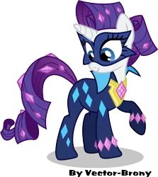 Size: 4002x4478 | Tagged: absurd resolution, alternate hairstyle, artist:vector-brony, derpibooru import, mask, power ponies, power ponies (episode), radiance, rarity, safe, simple background, solo, transparent background, vector