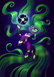 Size: 1414x2000 | Tagged: artist:stasysolitude, derpibooru import, electro orb, mane-iac, power ponies (episode), safe, solo