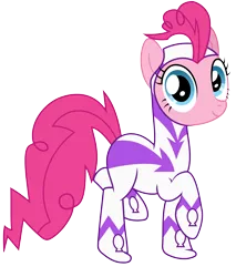 Size: 6000x7029 | Tagged: safe, artist:byteslice, derpibooru import, fili-second, pinkie pie, earth pony, pony, power ponies (episode), absurd resolution, female, mare, power ponies, simple background, solo, transparent background, vector
