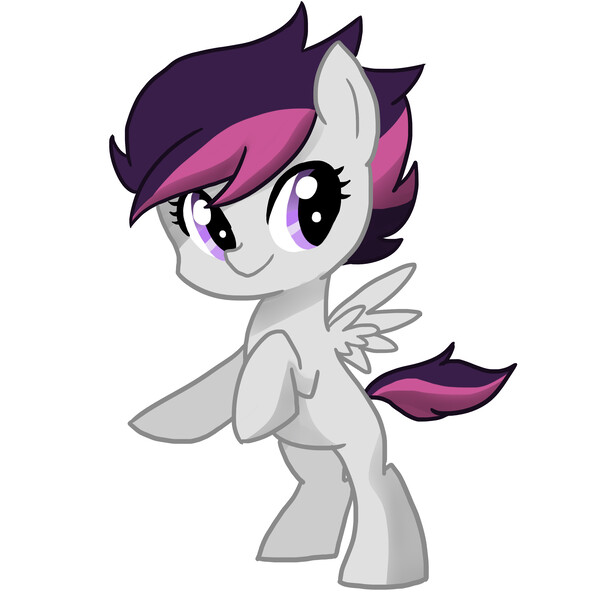 Size: 3000x3000 | Tagged: safe, artist:kianamai, derpibooru import, oc, oc:echo (kilala), unofficial characters only, pegasus, pony, kilalaverse, high res, next generation, offspring, parent:rumble, parent:scootaloo, parents:rumbloo, solo