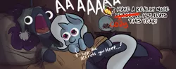 Size: 1057x416 | Tagged: artist:fauxsquared, artist:herny, cute, derpibooru import, edit, faux is gonna kill us all!!!, female, googly eyes, lesbian, luna-afterdark, luxie, princess luna, pure unfiltered evil, safe, shipping, sleeping, tell me your secrets, trixie, trixie is magic, wat