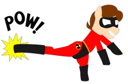 Size: 8577x5625 | Tagged: safe, artist:petite-dreamer, derpibooru import, ponified, pony, absurd resolution, elastigirl, mrs. incredible, pow!, solo, the incredibles