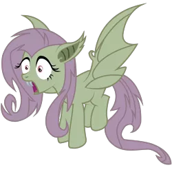 Size: 2000x2000 | Tagged: safe, artist:aquaticneon, derpibooru import, fluttershy, bat pony, pony, bats!, bat ponified, flutterbat, race swap, simple background, solo, transparent background, vector