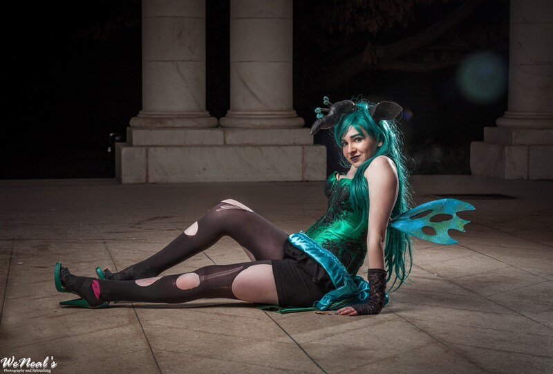 Size: 2048x1384 | Tagged: artist:lochlan o'neil, clothes, cosplay, costume, derpibooru import, human, irl, irl human, photo, queen chrysalis, safe