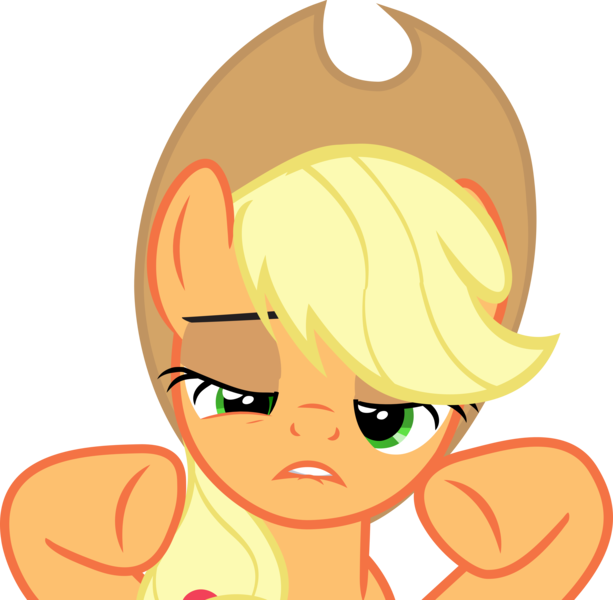 Size: 6000x5872 | Tagged: absurd resolution, ancient aliens, applejack, artist needed, bats!, derpibooru import, giorgio a. tsoukalos, safe, simple background, solo, source needed, transparent background, vector