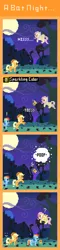 Size: 440x1820 | Tagged: safe, artist:zztfox, derpibooru import, applejack, fluttershy, rainbow dash, bat pony, pony, bats!, bat ponified, castlevania, cider, comic, flutterbat, race swap