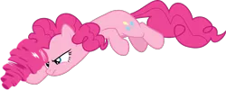 Size: 2040x813 | Tagged: artist:jeatz-axl, bats!, derpibooru import, digging, drill hair, drill mane, pinkie pie, safe, simple background, solo, svg, .svg available, transparent background, vector