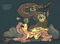 Size: 2356x1749 | Tagged: artist:weepysheep, derpibooru import, firefly (insect), fluttershy, insect, safe, solo