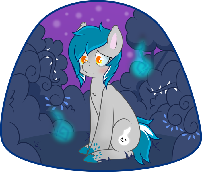 Size: 3042x2592 | Tagged: safe, artist:daydreamsyndrom, derpibooru import, oc, oc:will o' wisp, unofficial characters only, earth pony, pony, female, mare, solo, will o' the wisp
