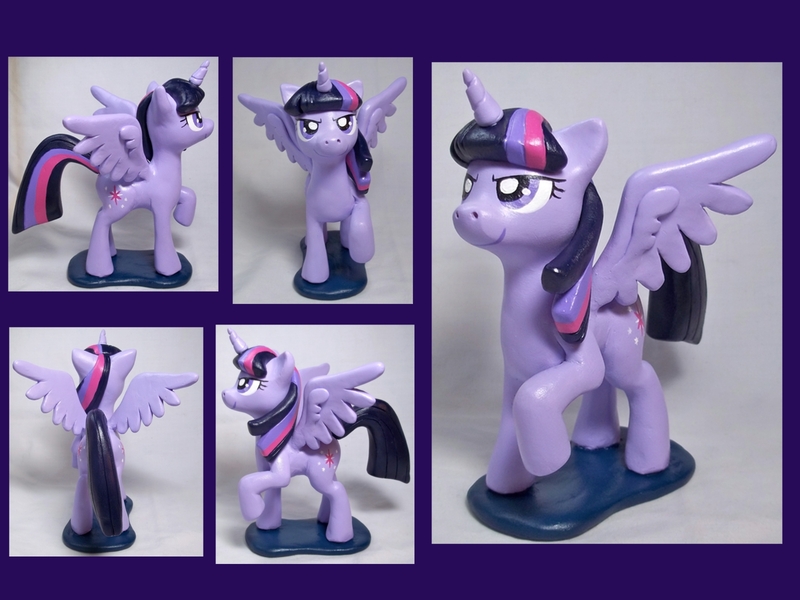 Size: 1600x1200 | Tagged: safe, artist:cadmiumcrab, derpibooru import, twilight sparkle, twilight sparkle (alicorn), alicorn, pony, craft, female, mare, sculpture, solo