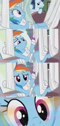 Size: 703x1480 | Tagged: comic, derpibooru import, feignbow dash, hospital, rainbow dash, rainbow falls, rainbow of harmony, safe, soarin'