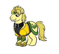 Size: 500x456 | Tagged: safe, artist:coelasquid, derpibooru import, ponified, pony, dio brando, jojo's bizarre adventure, solo