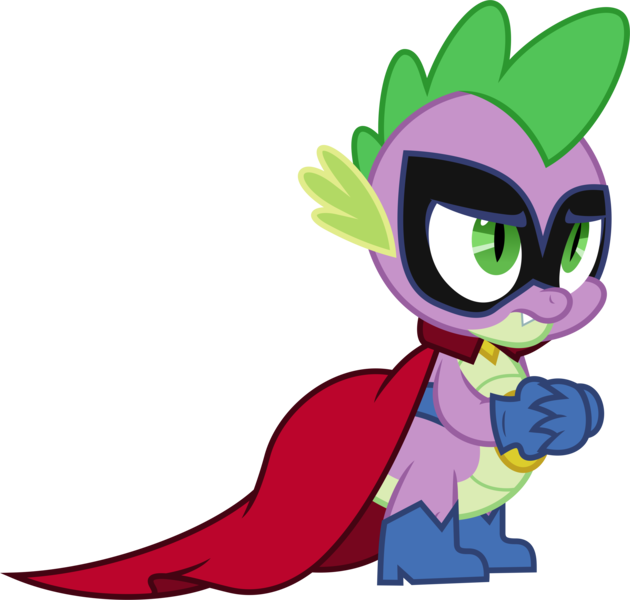 Size: 5900x5620 | Tagged: absurd resolution, artist:90sigma, boots, cape, clothes, derpibooru import, gloves, humdrum, mask, power ponies, power ponies (episode), safe, shoes, simple background, solo, spike, transparent background, vector