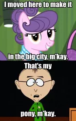 Size: 500x800 | Tagged: caption, derpibooru import, image macro, it makes sense in context, meme, safe, ship, south park, suri polomare, text, that's my pony, that's my x