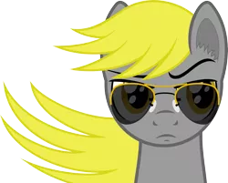 Size: 5000x4029 | Tagged: safe, artist:age3rcm, derpibooru import, oc, oc:creega message, unofficial characters only, three's a crowd, absurd resolution, aviator glasses, not derpy, simple background, solo, sunglasses, transparent background, unconvinced applejack, vector