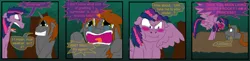 Size: 1024x248 | Tagged: safe, artist:firefanatic, derpibooru import, twilight sparkle, twilight sparkle (alicorn), oc, alicorn, pony, angry, bad poker face, crying, female, mare, scared, yelling