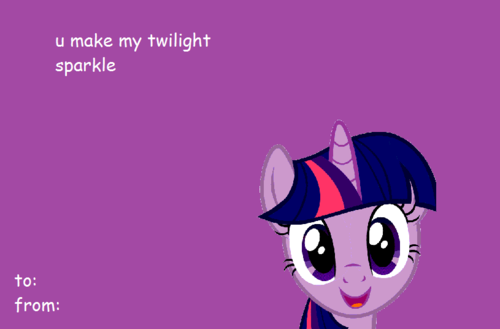 Size: 500x329 | Tagged: derpibooru import, holiday, looking at you, open mouth, safe, smiling, solo, twilight sparkle, valentine, valentine's day