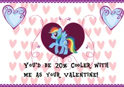 Size: 705x494 | Tagged: artist:rainbowcrashnazi, card maker, derpibooru import, heart, hearts and hooves day, holiday, rainbow dash, safe, solo, valentine, valentine's day