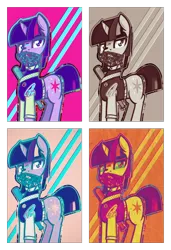 Size: 1200x1750 | Tagged: '90s, artist:ppdraw, bandana, baseball bat, clothes, collage, derpibooru import, home run, jacket, safe, twilight sparkle