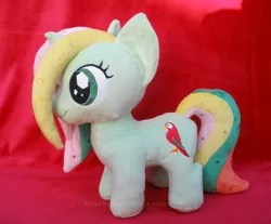Size: 855x709 | Tagged: safe, artist:lilmoon, derpibooru import, mimic (g1), crystal pony, pony, g1, g1 to g4, generation leap, irl, photo, plushie, solo