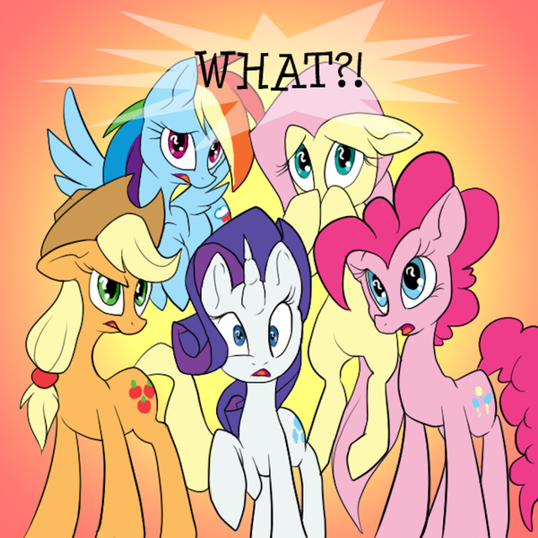 Size: 1000x1000 | Tagged: applejack, artist:aviantheatrics, ask, ask twilight and spike!, ask-twispike, derpibooru import, fluttershy, rainbow dash, rarity, safe, surprised, tumblr