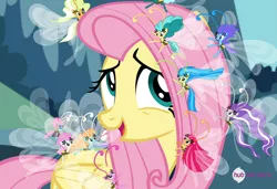 Size: 700x479 | Tagged: breezie, derpibooru import, fluttershy, it ain't easy being breezies, safe, screencap, seabreeze, the hub