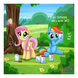 Size: 1200x1200 | Tagged: artist:mysticalpha, breezie, derpibooru import, fluttershy, inside, it ain't easy being breezies, jar, jars, rainbow dash, safe, shaking