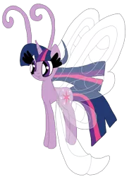 Size: 766x1044 | Tagged: alicorn, artist:lorettafox, breezie, breeziefied, derpibooru import, it ain't easy being breezies, safe, smiling, solo, species swap, twilight breezie, twilight sparkle, twilight sparkle (alicorn)