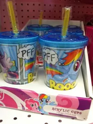 Size: 478x640 | Tagged: safe, derpibooru import, official, pinkie pie, rainbow dash, twilight sparkle, twilight sparkle (alicorn), alicorn, pony, cup, female, irl, mare, merchandise, photo, sippy cup