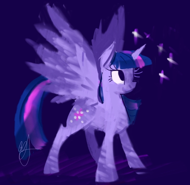 Size: 1280x1248 | Tagged: safe, artist:egriz, derpibooru import, twilight sparkle, twilight sparkle (alicorn), alicorn, pony, female, mare, solo