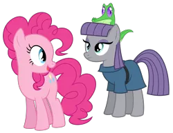 Size: 7772x6000 | Tagged: absurd resolution, artist:masem, derpibooru import, gummy, maud pie, maud pie (episode), pinkie pie, safe, simple background, .svg available, transparent background, vector