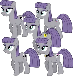 Size: 2000x2058 | Tagged: safe, artist:cheezedoodle96, derpibooru import, maud pie, pony, maud pie (episode), .svg available, choker, cutie mark, female, mare, multeity, neutral, simple background, skull, solo, speculation, svg, transparent background, vector, wrong cutie mark, yin-yang