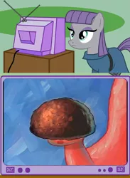 Size: 498x682 | Tagged: derpibooru import, exploitable meme, maud pie, maud pie (episode), meme, obligatory pony, patrick star, rocky, rocky the rock, safe, spongebob squarepants, the great snail race, tv meme