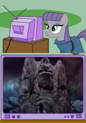 Size: 507x720 | Tagged: derpibooru import, exploitable meme, maud pie, maud pie (episode), meme, obligatory pony, rock biter, safe, the neverending story, tv meme