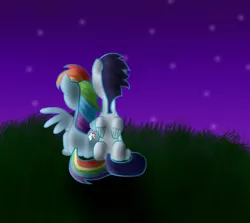 Size: 1024x914 | Tagged: safe, artist:rulette, derpibooru import, rainbow dash, soarin', female, male, romantic, shipping, soarindash, straight