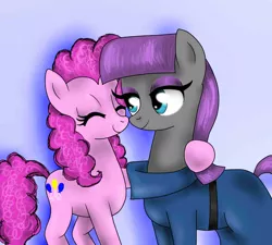 Size: 1000x900 | Tagged: artist:denigirl, derpibooru import, maud pie, maud pie (episode), pinkie pie, safe