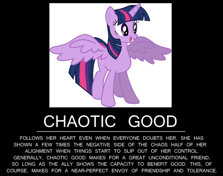 Size: 912x718 | Tagged: safe, derpibooru import, twilight sparkle, twilight sparkle (alicorn), alicorn, pony, alignment, alignment chart, chaotic good, female, headcanon, mare, solo