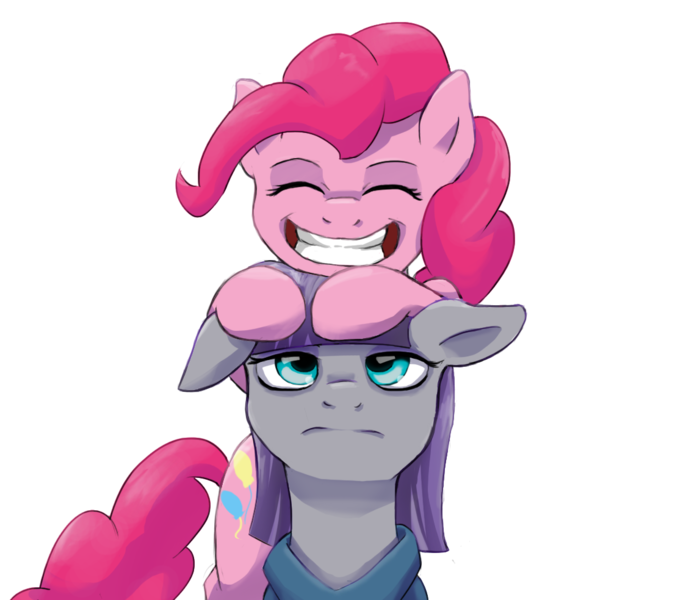 Size: 1106x983 | Tagged: artist:darksittich, derpibooru import, maud pie, maud pie (episode), pinkie pie, safe