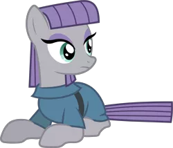 Size: 5000x4270 | Tagged: absurd resolution, artist:90sigma, derpibooru import, maud pie, maud pie (episode), prone, safe, simple background, solo, transparent background, vector