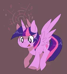 Size: 528x581 | Tagged: safe, artist:sharmie, derpibooru import, twilight sparkle, twilight sparkle (alicorn), alicorn, pony, binary brush, female, mare, solo