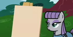 Size: 1116x562 | Tagged: safe, artist:thecheeseburger, derpibooru import, maud pie, earth pony, pony, exploitable, exploitable meme, female, mare, maud's painting, meme, meme template, solo