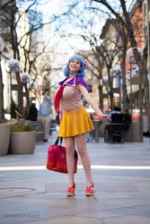 Size: 640x960 | Tagged: artist:lochlan o'neil, clothes, coco pommel, cosplay, costume, derpibooru import, human, irl, irl human, photo, safe, solo