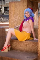 Size: 640x960 | Tagged: artist:lochlan o'neil, clothes, coco pommel, cosplay, costume, derpibooru import, human, irl, irl human, photo, safe, solo