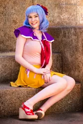 Size: 640x960 | Tagged: artist:lochlan o'neil, clothes, coco pommel, cosplay, costume, derpibooru import, human, irl, irl human, photo, safe, solo