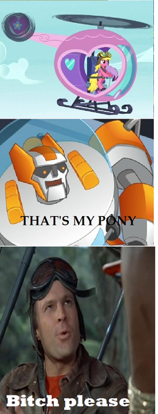 Size: 452x1184 | Tagged: 1000 hours in ms paint, a-team, bitch please, blades, derpibooru import, helicopter, howling mad murdock, meme, ms paint, pedalcopter, questionable, that's my x, transformers, transformers rescue bots